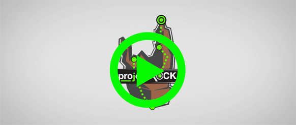projectROCK - video overlay