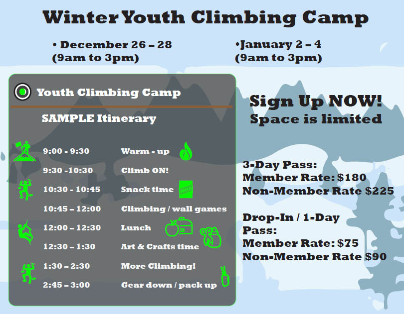 Winter Youth Camp at projectROCK in January 2019